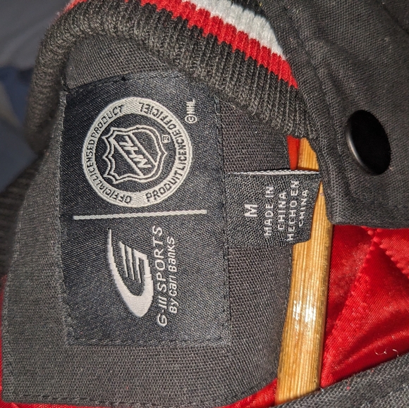 Chicago Blackhawks 4 Time Stanley Cup Varsity Jacket - Picture 8 of 8